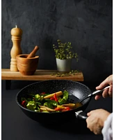 Cuisine::pro Stone 11" Cast Aluminum Wok