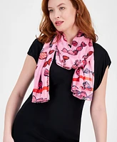 Holiday Lane Candy Oblong Scarf, Exclusively at Macy's