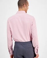 Alfani Men's Slim Fit 4-Way Stretch Dress Shirt, Created for Macy's