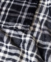 Lucky Brand Camper Plaid Cozy Plush Throw, 50" x 70"