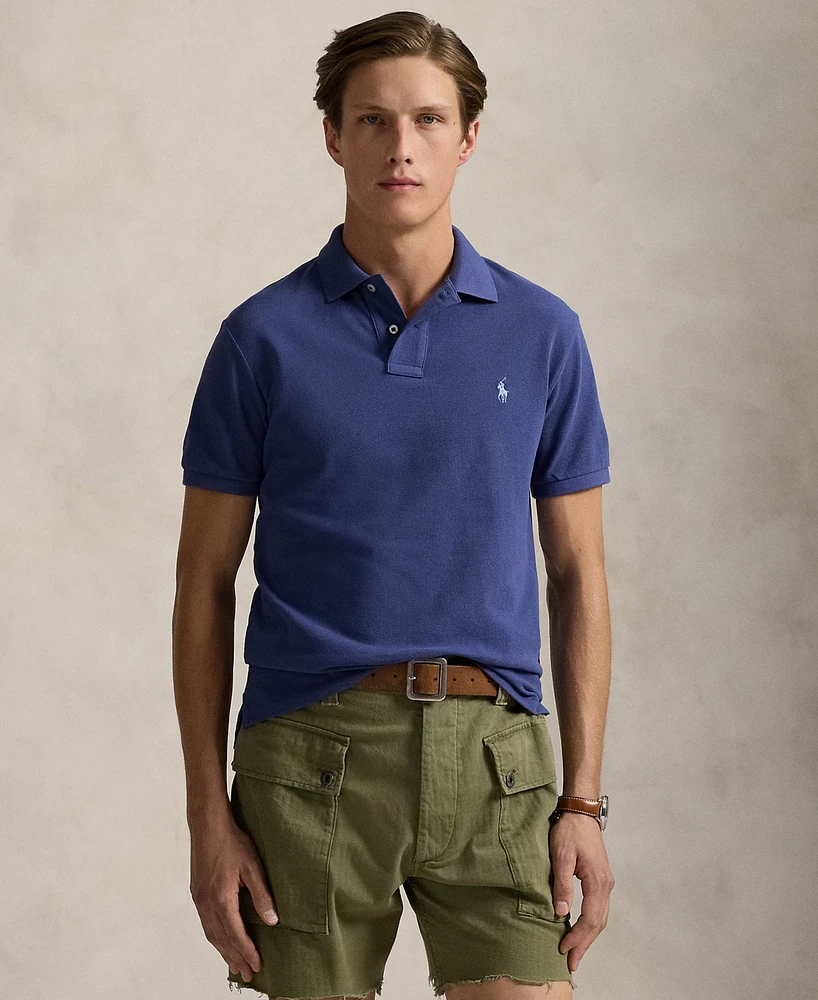 Polo Ralph Lauren Men's Cotton Custom Slim Fit Mesh Shirt