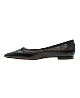 Linea Paolo Novah Mixed Media Skimmer Flats