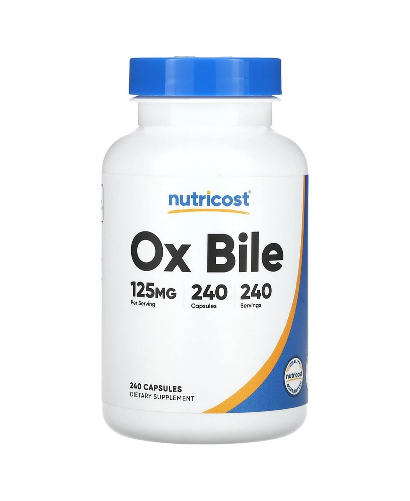 Nutricost Ox Bile 125 mg