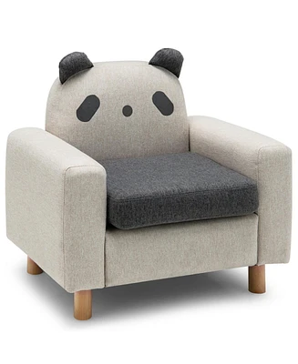 Gouun Kids Sofa with Armrest and Thick Cushion