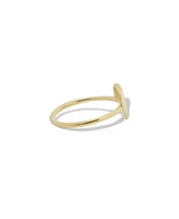 The Lovery Gold Heart Ring 14K Gold