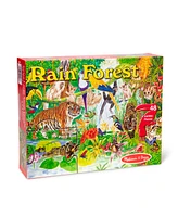 Melissa and Doug Rainforest Floor Puzzle, 48 Pieces