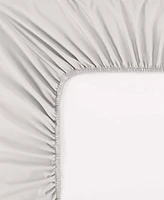 Fairfield Square Collection Brookline 1400 Thread Count Light Grey 6 Pc. Sheet Set, Queen, Exclusively at Macy's