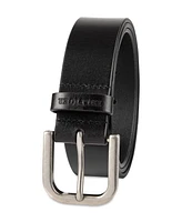 Tommy Hilfiger Men's Genuine Leather Raw Edge Casual Jean Belt