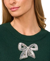 Cece Women's Bow-Trim Sweater