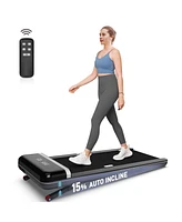 Redliro Treadmill for Home/Office 300lb Capacity Ultra Quiet Portable Treadmill with Remote Control