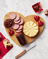 Hickory Farms Valentine's Day Charcuterie Board Gift Set, 9 Piece