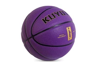 Kuyotq Official Size 7 Purple Basketball in&Outdoor Basketball,29.5" for Adult&Youth Soft Touch Faux Leather Basketball,Deep Channel Excellent Hand Fe