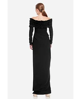 ONE33 Social Women's The Charlotte Long Sleeve Gown