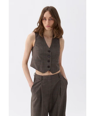 Nocturne Women's Double-Breasted Vest