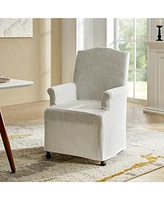 Reg Traditional Dining Chair with Soild Wood Legs