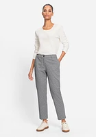 Olsen Women's Lisa Fit Straight Leg Geo Pant