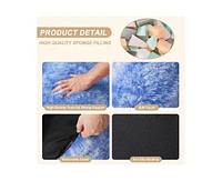 gaomon Bean Bag Chair, Faux Fur Kids Bean Bag Chair for Gaming Reading, Adult Bean Bag Couch with Armrest High-Density Foam Beanbag Chair Lazy Couch S