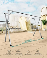 Slickblue Extendable and Foldable Clothes Drying Rack