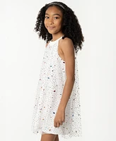 Sparkle & Shine Big Girls Gem Halter Dress