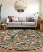 Addison Chantille ACN767 8'x8' Round Area Rug