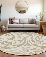 Addison Chantille Machine Washable ACN764 8'x8' Round Area Rug