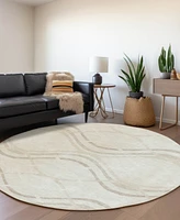 Addison Chantille Machine Washable ACN757 8'x8' Round Area Rug
