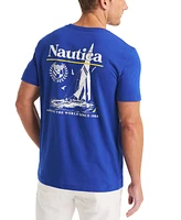 Nautica Men's Sailing Logo T-Shirt