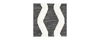 Bayshore Home Textured Tones Trellis 4'1"x6'1" Area Rug