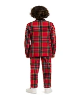 OppoSuits Boys The Lumberjack Christmas Suit Including Blazer, Pants and Clip-On-Tie