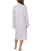 Eileen West Women's Long-Sleeve Waltz Zip Robe