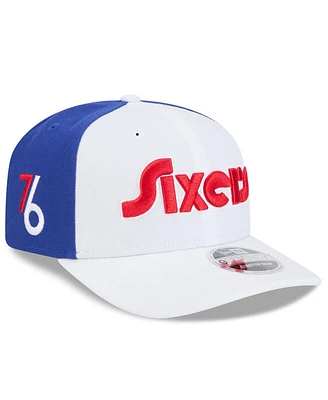 New Era Men's White Philadelphia 76ers 2024/25 City Edition 9SEVENTY Stretch-Snap Hat