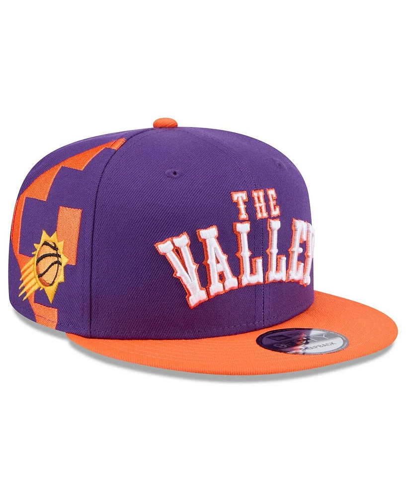 New Era Men's Purple Phoenix Suns 2024/25 City Edition 9FIFTY Snapback Hat