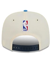 New Era Men's Blue Milwaukee Bucks 2024/25 City Edition 9SEVENTY Stretch-Snap Hat