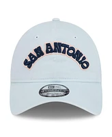 New Era Men's Light Blue San Antonio Spurs 2024/25 City Edition 9TWENTY Adjustable Hat