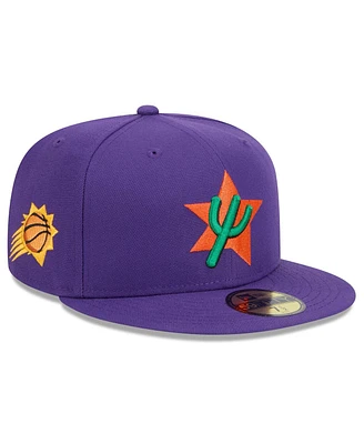 New Era Men's Purple Phoenix Suns 2024/25 City Edition Alternate 59FIFTY Fitted Hat