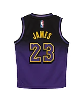 Nike Toddler LeBron James Purple Los Angeles Lakers 2024/25 Swingman Player Jersey - City Edition