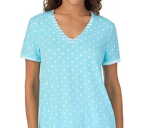 Cuddl Duds Women's 2-Pc. Cropped Short-Sleeve Pajama Set