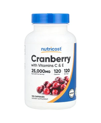 Nutricost Cranberry with Vitamins C & E