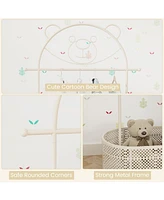 Gouun Kid Clothes Rack with 3 Adjustable Heights and Wheels