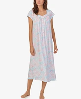 Eileen West Women's Cap Sleeve Long Nightgown