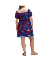 City Chic Plus Marcie Print Dress
