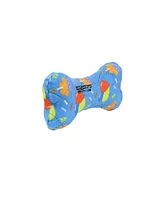 Mighty Medium Bone Celebration, 2 Pack, Durable Squeaky Dog Toy
