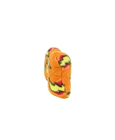 Mighty Medium Bone Orange, 2 Pack, Durable Squeaky Dog Toy