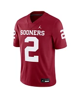 Jordan Men's CeeDee Lamb Crimson Oklahoma Sooners Alumni Player Game Jersey