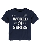 Nike Toddler Navy New York Yankees 2024 World Series Authentic Collection T-Shirt