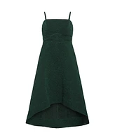 City Chic Plus Tiffany Hi Low Maxi Dress