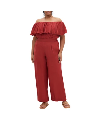 City Chic Plus Serene Jumpsuit