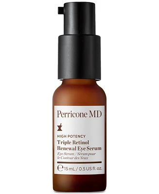 Perricone Md High Potency Triple Retinol Renewal Eye Serum, 0.5 oz.