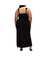 City Chic Plus Spring Love Maxi Dress