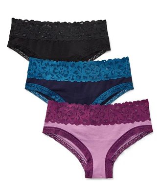 Adore Me Plus Mackenna Cheeky Panty Pack of 3